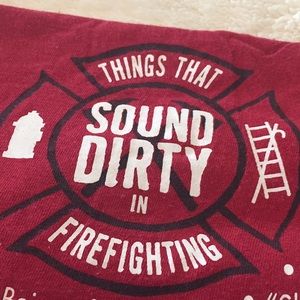 A fire shirt from my younger days